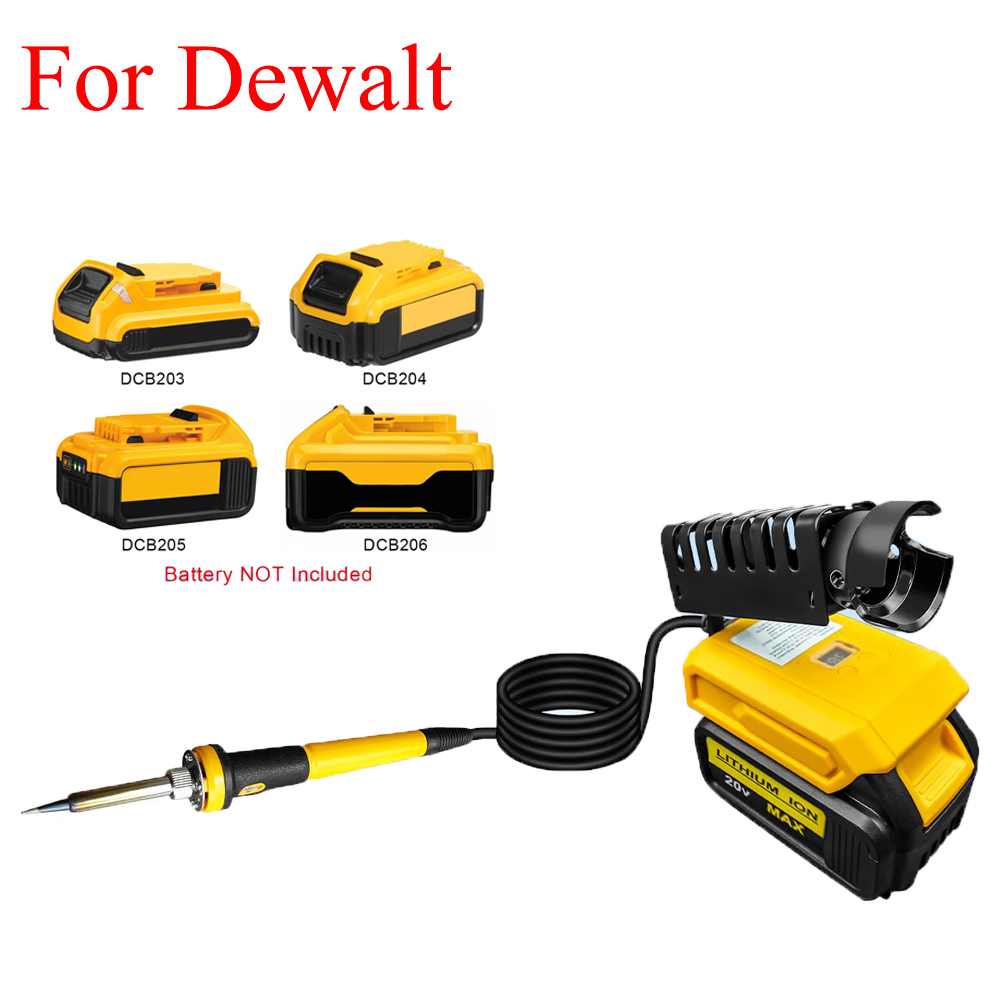 Diy Electronics Tool Kit - 휴대용 납땜인두 키트, 디월트 20V 배터리