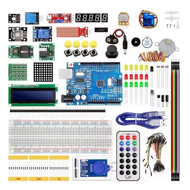 Arduino Diy Electronics - 스테퍼 모터 학습 세트가 포함된 Arduino