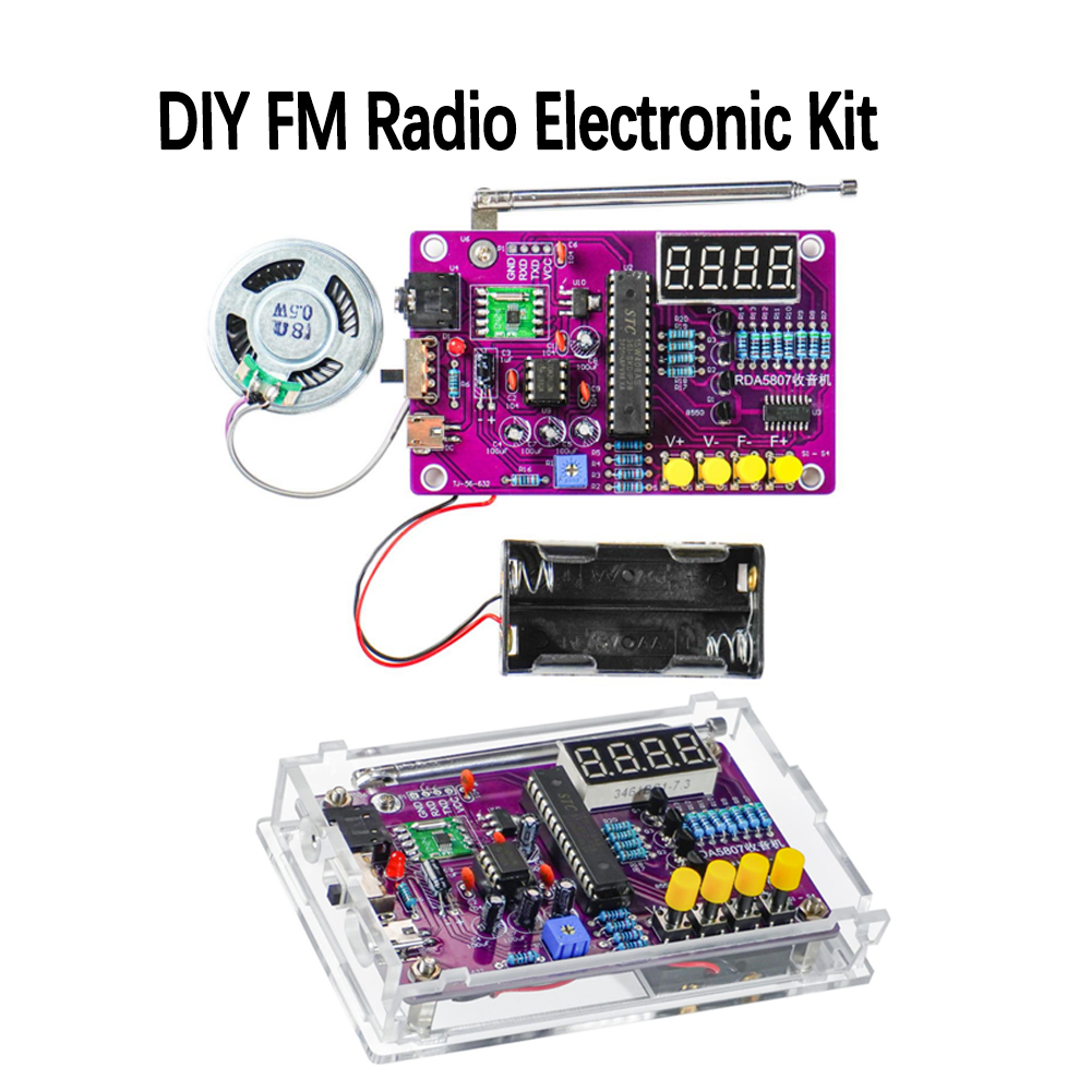 Diy Electronics Project Kit - DIY FM 라디오 전자 키트 87-108MHz