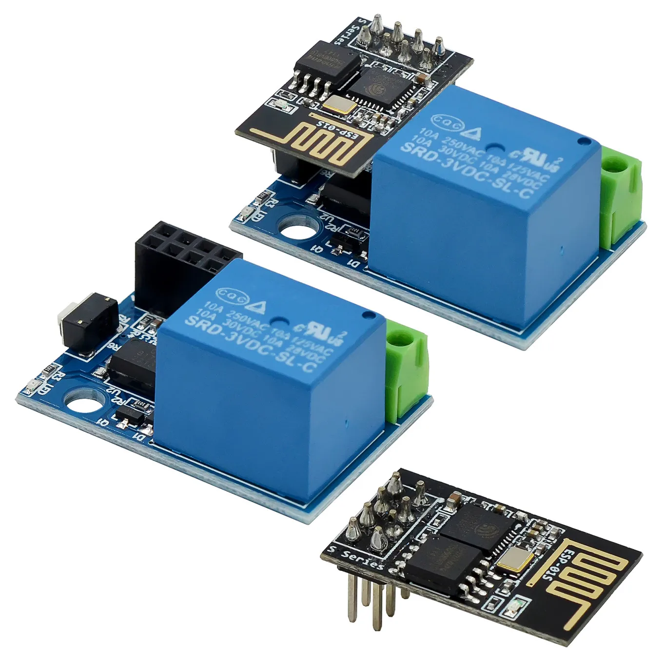 Arduino Diy Electronics - ESP-01S WiFi 릴레이 모듈 5V 10A