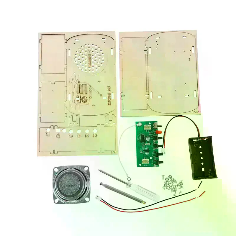 Diy Electronics Projects For Students - /Cna/DIY 나무 FM 라디오 키트 빈티지