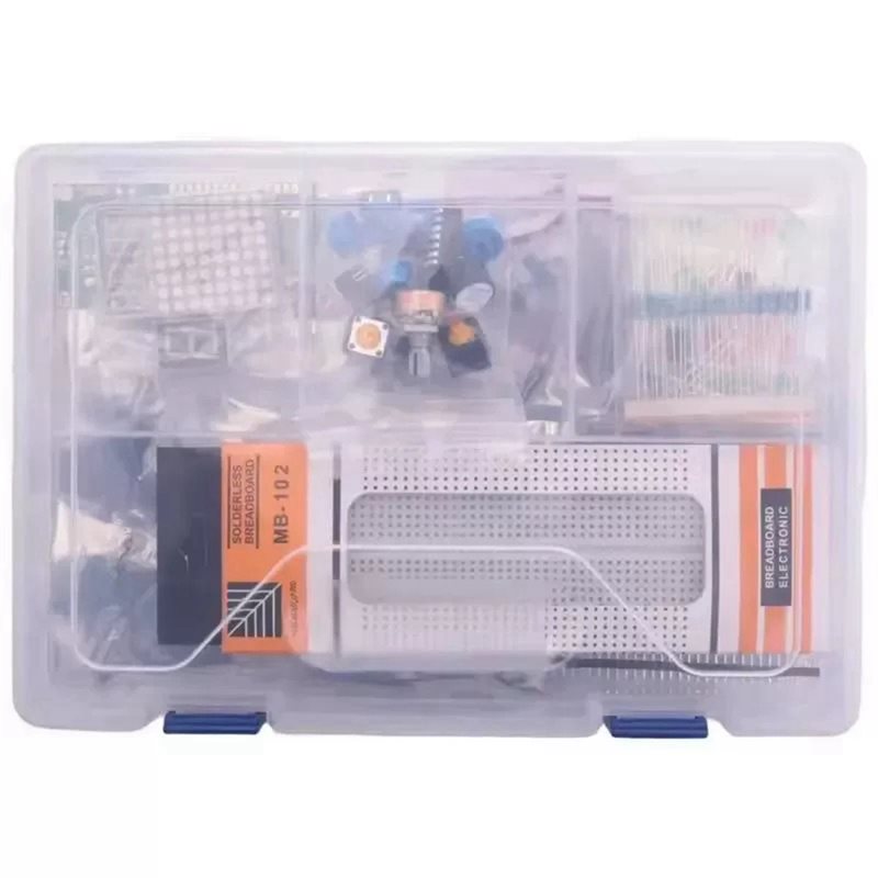 스테퍼 모터 학습 세트가 포함된 Arduino UNO  - Arduino Diy Electronics 리뷰 및 가격