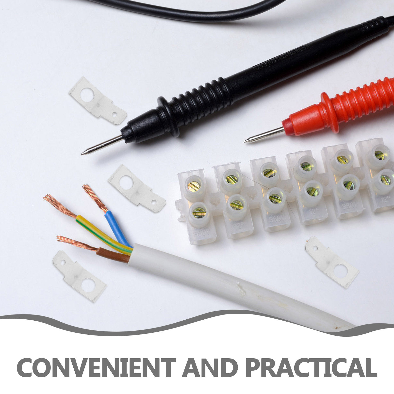 100개 재사용 가능한 황동 전기 연결 플레이트 남성  - Diy Marine Electronics 리뷰 및 가격