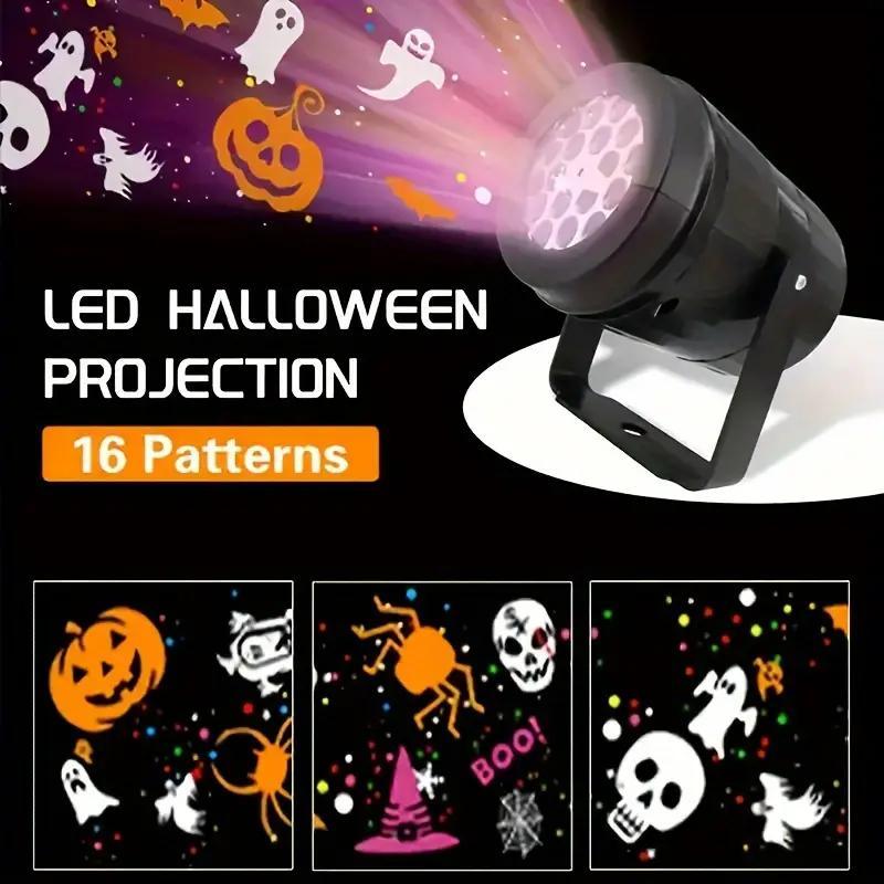 할로윈 LED 프로젝터 조명, 야외 크리스마스 마당 장 - Diy Halloween Electronics 리뷰 및 가격