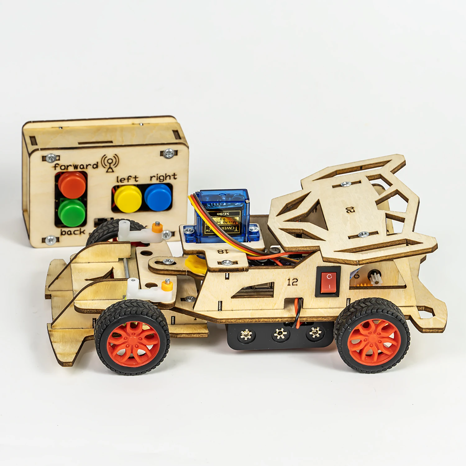 DIY 원격 제어 조향 자동차 키트 - 학교 학생을 위 - Diy Electronics Projects For Students 리뷰 및 가격