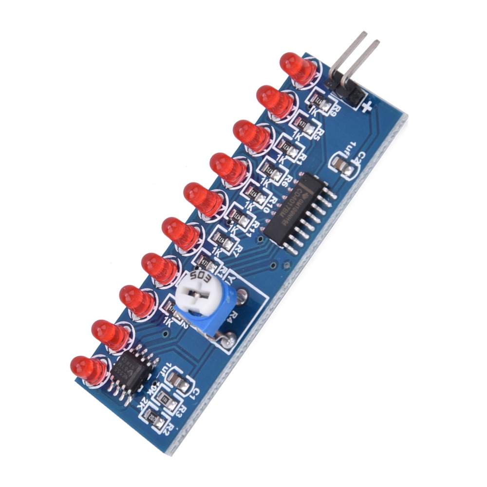 2개 NE555 CD4017 LED 플로잉 라이트 효과 - Diy Electronics Project Kit 리뷰 및 가격