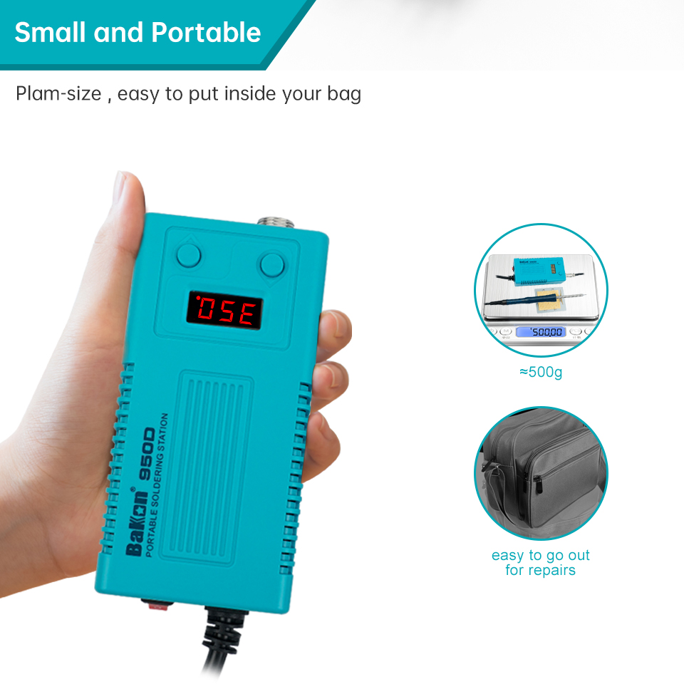 바콘 BK950D 납땜 스테이션 에스테시온 T12 온도 - Diy Electronics Tool Kit 리뷰 및 가격