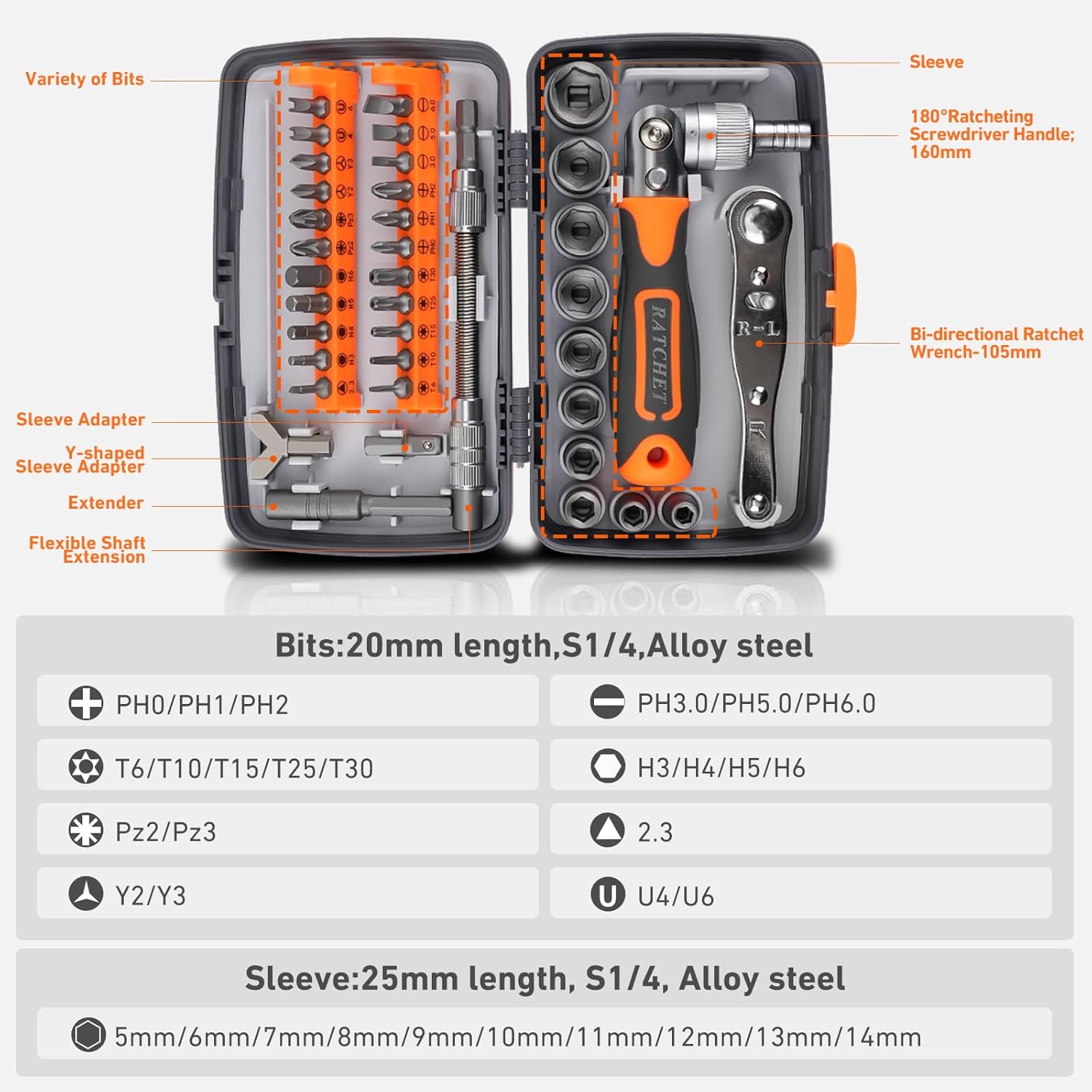 싱갈론 38-in-1 다기능 라쳇 스크류드라이버 키트, - Diy Electronics Tool Kit 리뷰 및 가격