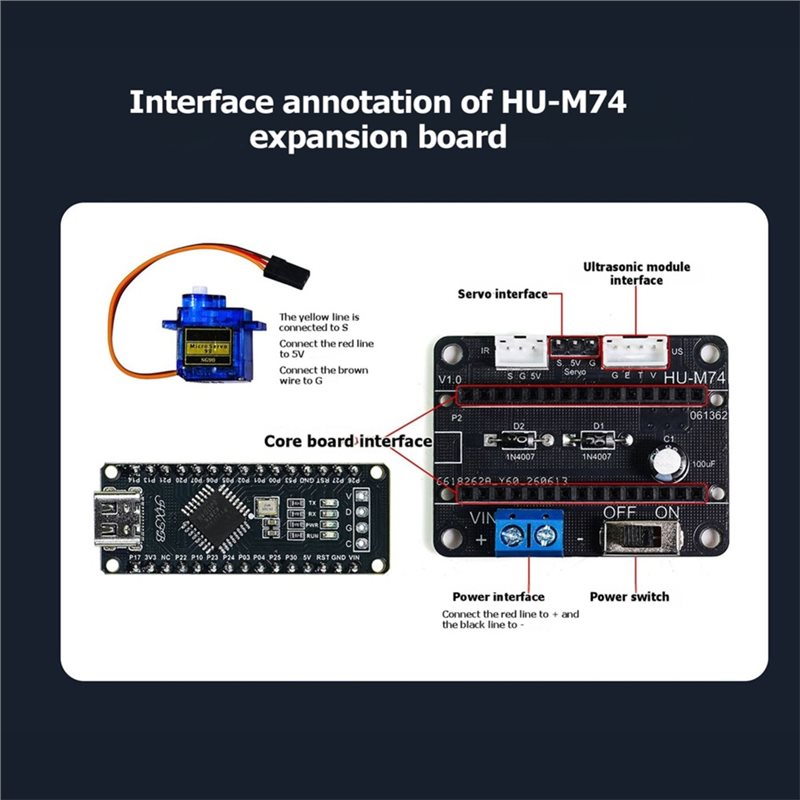 나노 보드 초음파 자동 감지 스마트 쓰레기통 전자 DI - Diy Electronics To Sell 리뷰 및 가격
