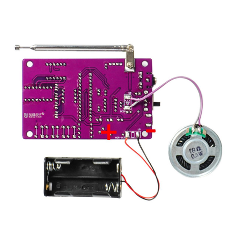 DIY FM 라디오 전자 키트 87-108MHz 조정  - Diy Electronics Project Kit 리뷰 및 가격