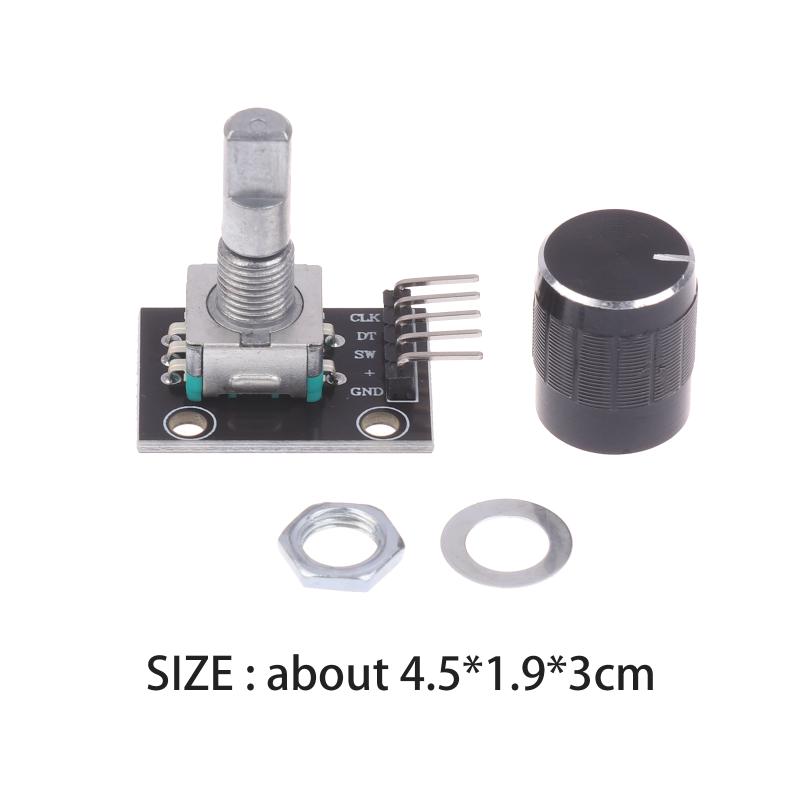 KY-040 푸시 버튼이 있는 360도 로터리 엔코더  - Arduino Diy Electronics 리뷰 및 가격