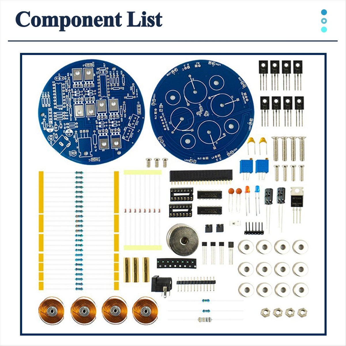AB53 DIY 자기 부상 키트 실험 납땜 프로젝트 연 - Diy Electronics Project Kit 리뷰 및 가격