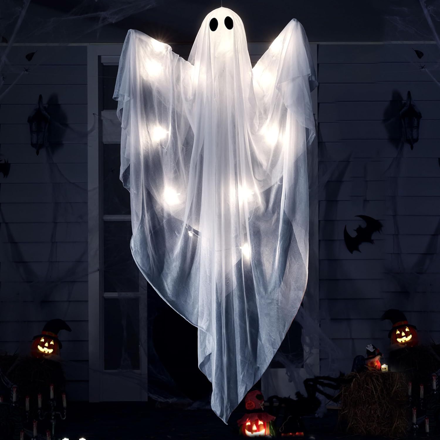 할로윈 장식용 LED 조명 유령, 47인치 할로윈 걸이 - Diy Halloween Electronics 리뷰 및 가격