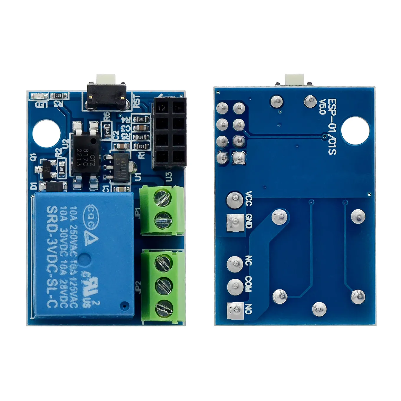 ESP-01S WiFi 릴레이 모듈 5V 10A 스마트 - Arduino Diy Electronics 리뷰 및 가격