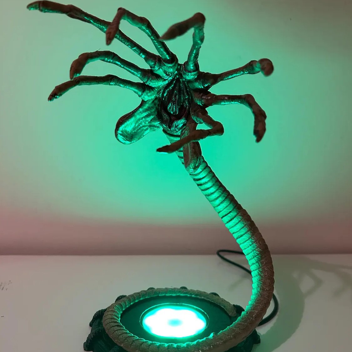 외계인 페이스허거 램프 야간 조명, LED 조명이 있는 - Diy Halloween Electronics 리뷰 및 가격