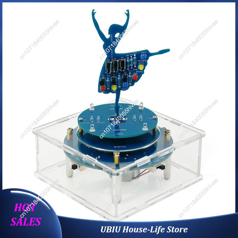 회전식 뮤직 박스 DIY 전자 키트 발레리나 소녀 뮤직 - Diy Electronics To Sell 리뷰 및 가격