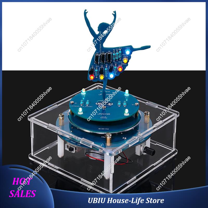 회전식 뮤직 박스 DIY 전자 키트 발레리나 소녀 뮤직 - Diy Electronics To Sell 리뷰 및 가격