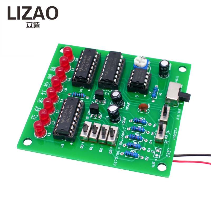 LED 흐르는 조명 컨트롤러 DIY 키트, 학생용 전자 - Diy Electronics Projects For Students 리뷰 및 가격