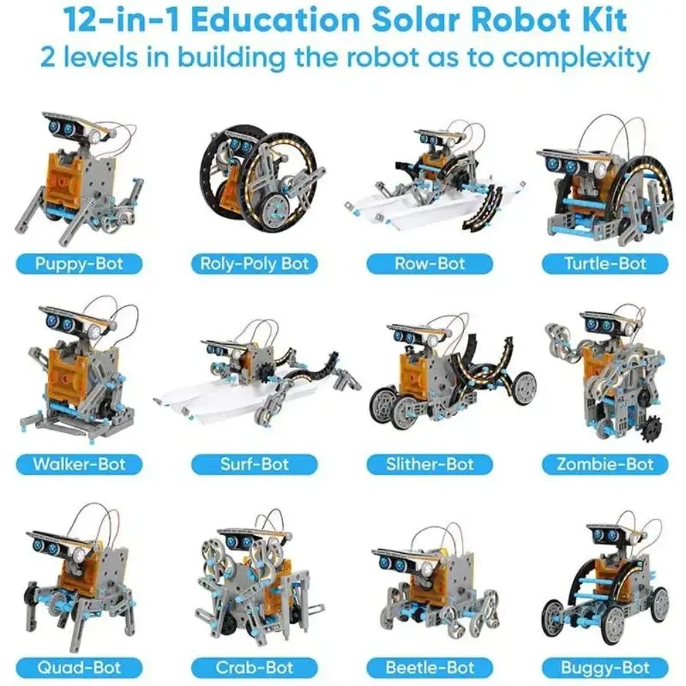 13 in 1 태양열 구동 로봇 과학 키트 DIY 빌딩 - Diy Electronics Tool Kit 리뷰 및 가격