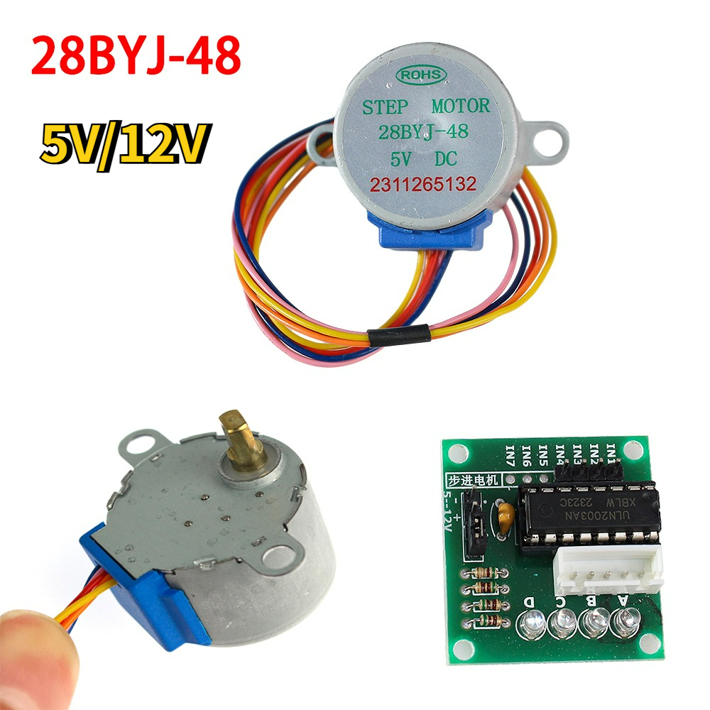 28BYJ-48 스테퍼 모터 키트 5V/12V 4상 5 - Arduino Diy Electronics 리뷰 및 가격